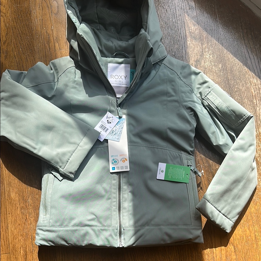 Roxy Kids Green Snow Jacket